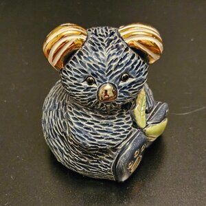 Rinconada De Rosa Koala Bear Figurine. Made in Uruguay. 2"